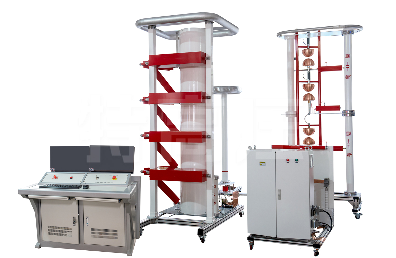 UHV-600kV/45kJ 雷電沖擊電壓發(fā)生器試驗(yàn)裝置